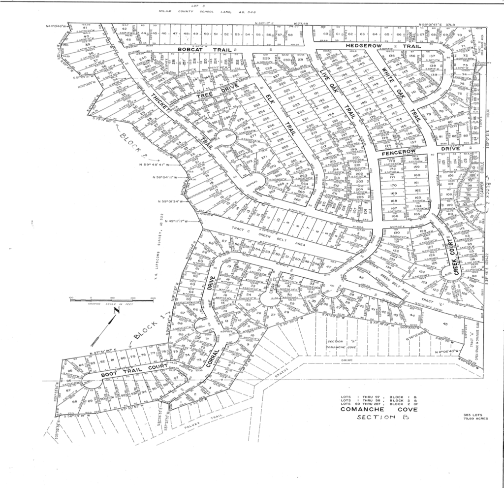 Maps And Plats – Comanche Cove Owners Association